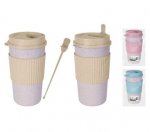 Eco Travel Mug 450ml and Stirrer