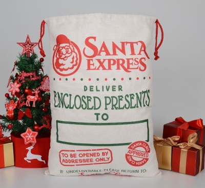 Christmas Santa Express Sack 75 x 45cm