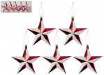 Candy Cane Stars 5cm x 10cm