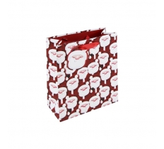 Christmas Santa Repeat Medium Bag