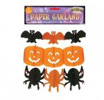 Halloween 3m Decoration Paper Garland ( Assorted Designs )