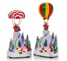 Christmas Animated Winter Scene 35cm - 31cm