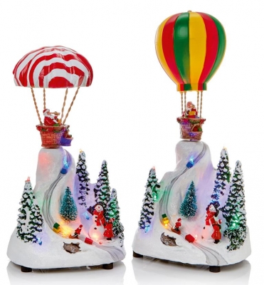 Christmas Animated Winter Scene 35cm - 31cm