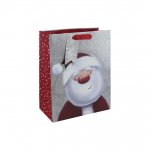 Christmas Christmas Santa Glitter Medium Bag(215Mmx253Mmx102Mm)