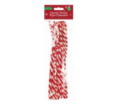 Candy Stripe Pipe Cleaners 20 Pack