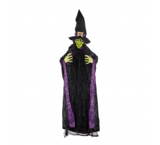 Halloween 1.8M Hanging Witch With Sound And Light