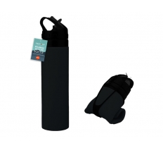 Foldable Silicone Water Bottle 600ml ( Assorted Colours )