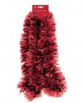 Christmas Chunky Red Tinsel 2m