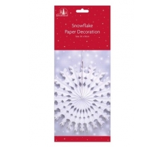 Christmas Decoration Paper Snowflake XL ( 50cm )