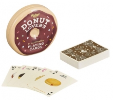 Donut Shaped Playing Cards In Tin