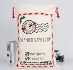 Christmas North Pole Express Santa Sack 75 x 45cm