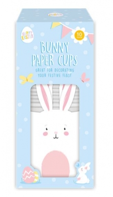 Easter Bunny Paper Cups 10 Pack