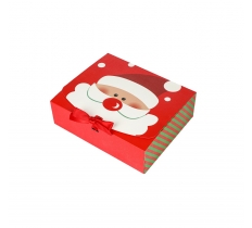 Santa Red Gift Box Small 24 X 20 X 7cm