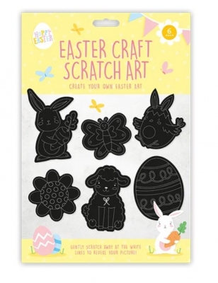 Easter Craft Scratch Art