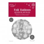 Let It Snow 18" Foil Balloon