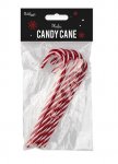 Plastic Candy Cane Decorations 15cm - 6Pk