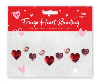 Valentine's Foil Heart Bunting