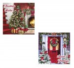 Christmas At Home Card 12pc