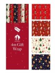 Wrap Xmas 4m Nutcracker