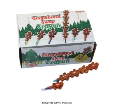 Christmas Gingerbread Man Crayon