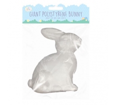 EASTER GIANT POLYSTYRENE BUNNY 14CM