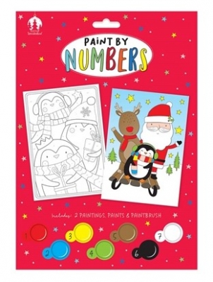 Activity XMAS Paint By Numbers Set