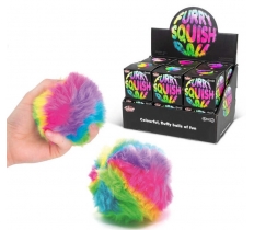 Scrunchems Furry Squish Ball 6cm