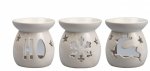 Christmas Ceramic Oil Burner ( Assorted Designs )