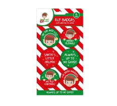 Elf Badges - 6 Pack