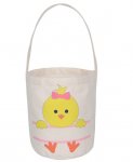 Easter Cotton Chick Bucket