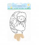 Easter Stick Characters 5 Pack