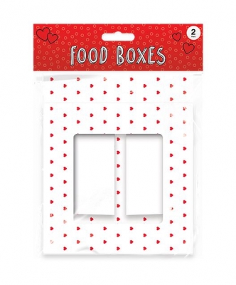 Valentine's Food Boxes 2pk