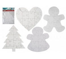 Make Your Own Christmas Puzzle Set Of 2