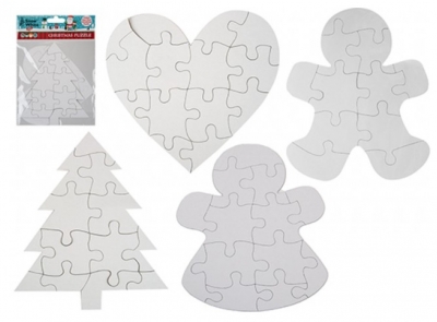 Make Your Own Christmas Puzzle Set Of 2