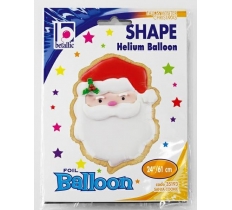 Santa Cookie 24" Balloon