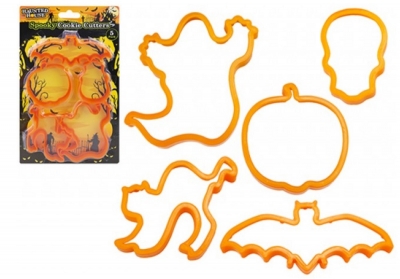 Halloween Set Of 5 Spooky Cookie Cutters