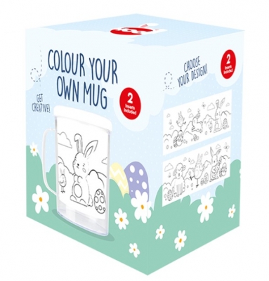 Colour Your Own Easter Mug