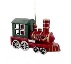 Train Bauble 12cm