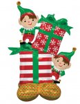 Air Loonz Christmas Elves Balloon 91cm x 134cm