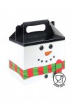 Snowman Christmas Lunch Boxes Medium