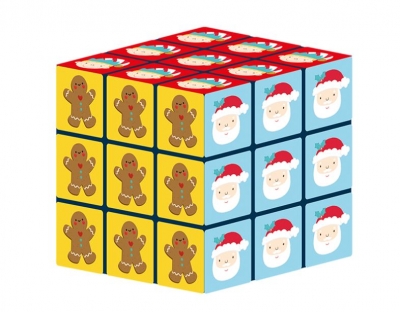 Christmas Festive Puzzle Cube