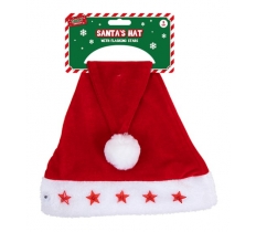 Christmas Flashing Santa Hat