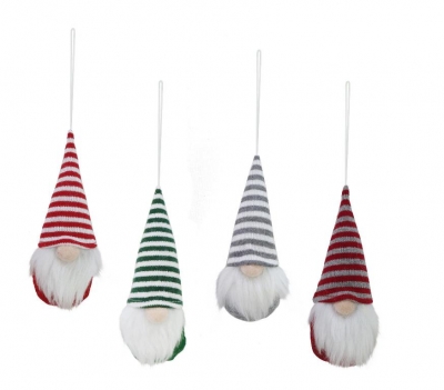 Hang Deco Gnome 16cm Knitted Hat ( Assorted Colours )