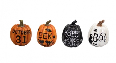 Slogan Pumpkin Ornament