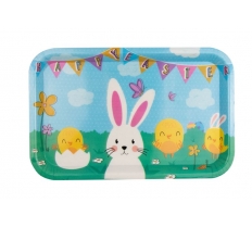 EASTER PLASTIC SERVING TRAY