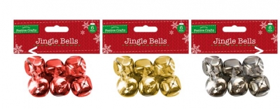 Extra Large Jingle Bells 6 Pack