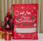 Merry Christmas Santa Sack 75 X 45cm