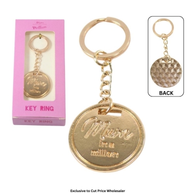 Mum In A Million Coin Keychain