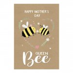 MOTHERS DAY QUEEN BEE POPPET CARD