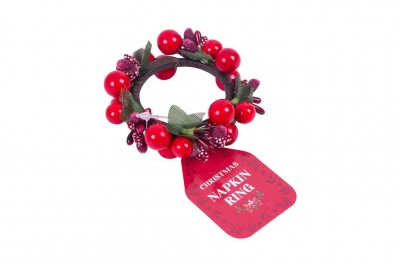 Christmas Joy Christmas Joy Berry Napkin Ring